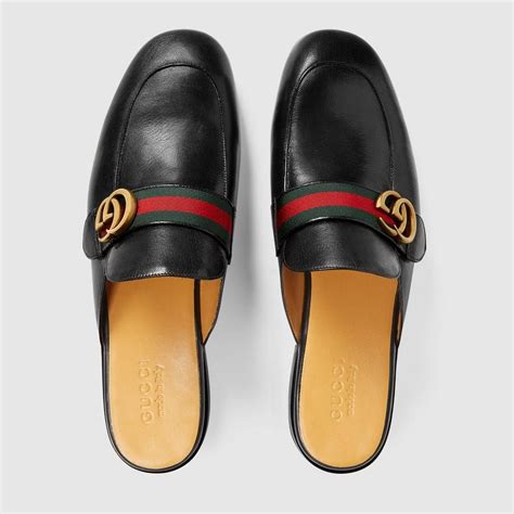 gucci leather palm for men|princetown Gucci slippers.